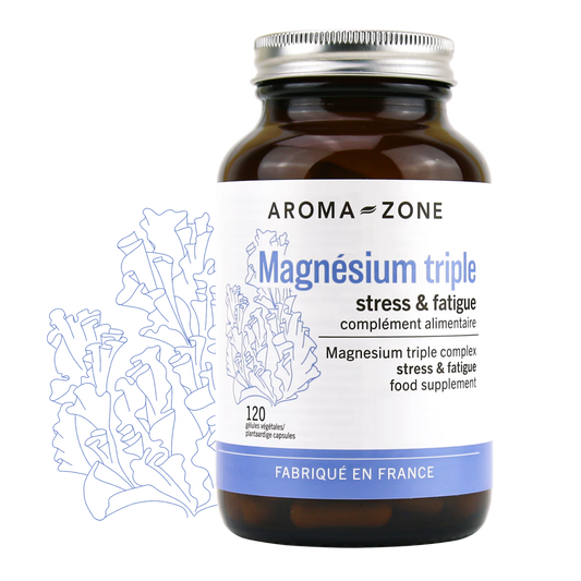 Magnésium triple 120 gélules - Complément alimentaire