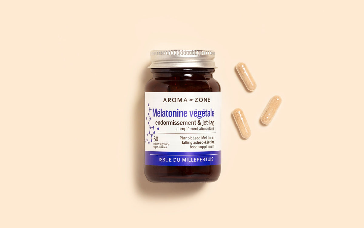 Mélatonine naturelle végétale - 60 gélules - Complément alimentaire