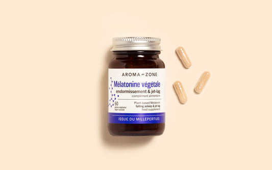 Mélatonine naturelle végétale - 60 gélules - Complément alimentaire