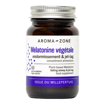 Mélatonine naturelle végétale - 60 gélules - Complément alimentaire