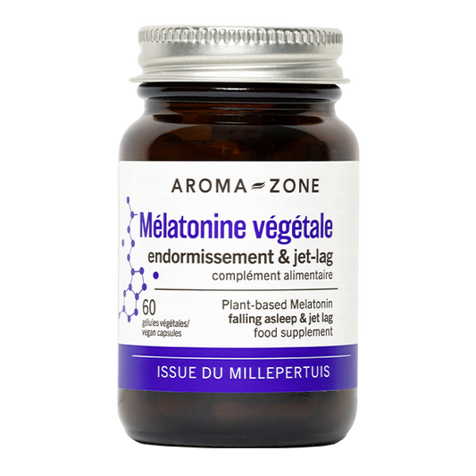 Mélatonine naturelle végétale - 60 gélules - Complément alimentaire