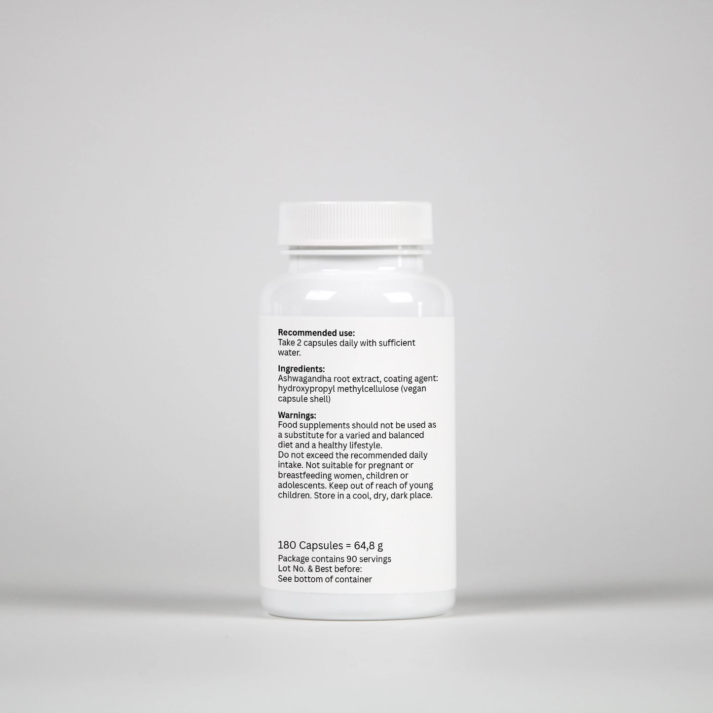 Ashwagandha – 180 Capsules