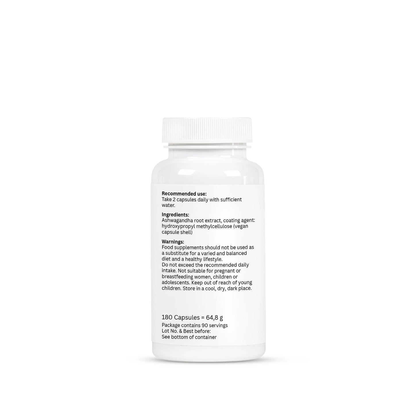 Ashwagandha – 180 Capsules