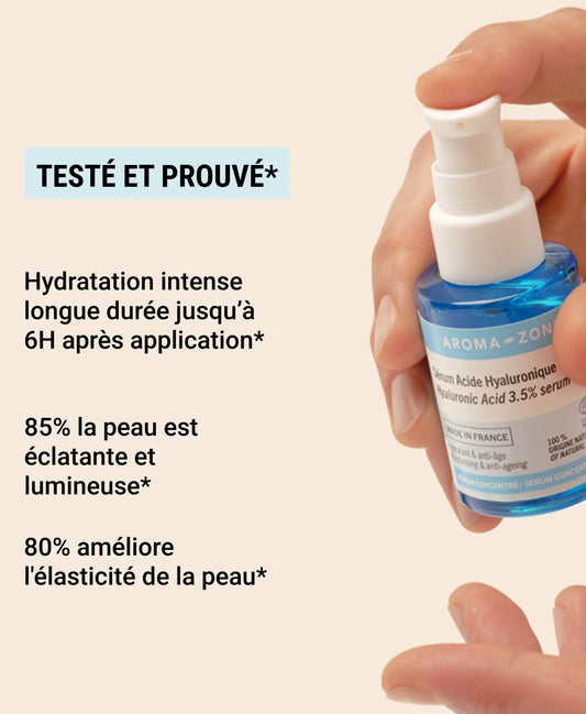 Sérum concentré d'Acide hyaluronique 3,5%